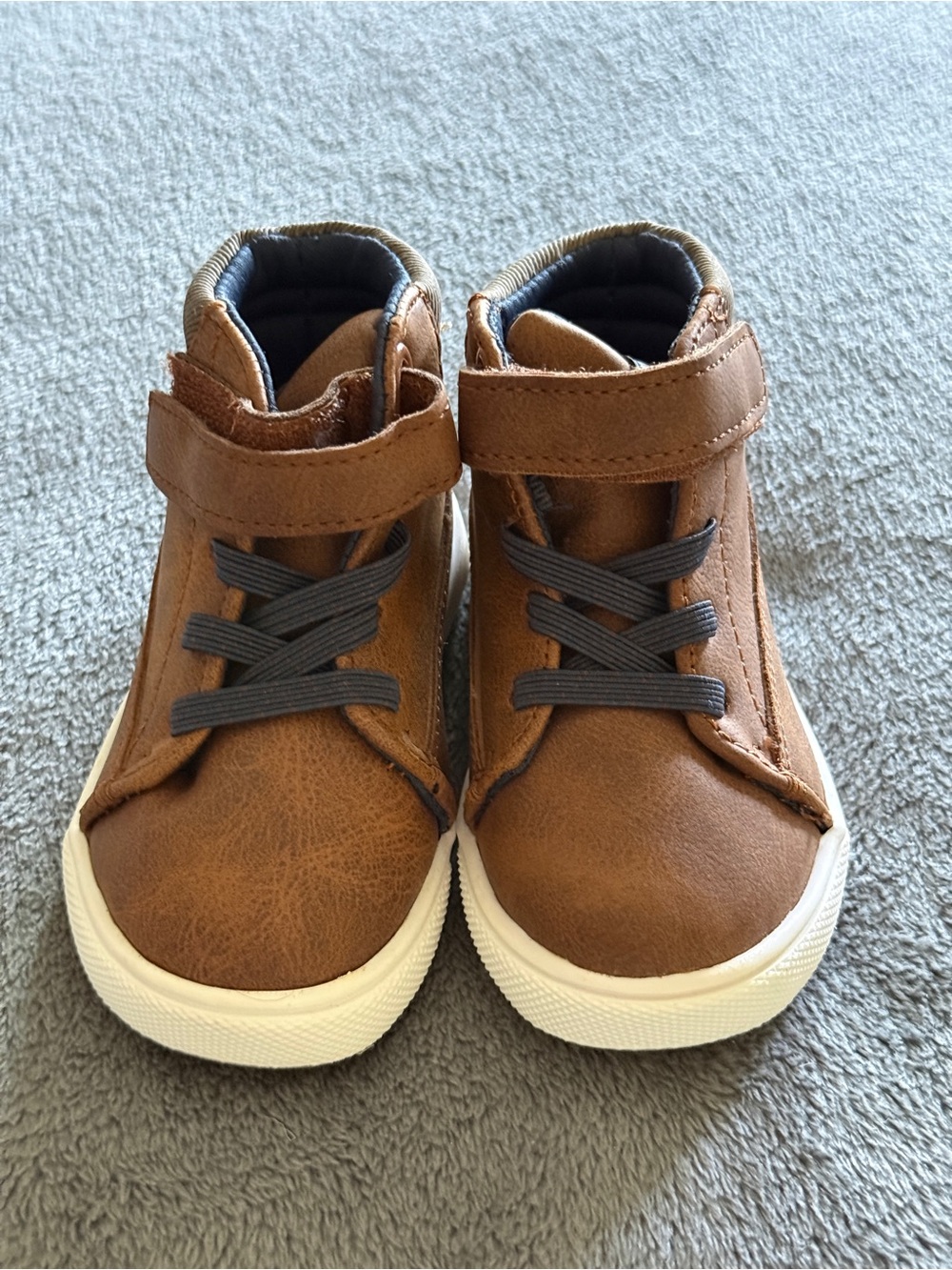 Brown High-Top Sneakers Kids